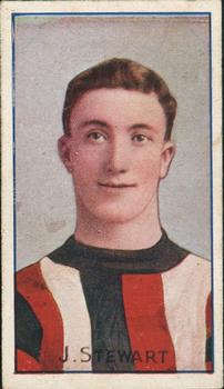 1907-08 Sniders and Abrahams Australian Footballers - Victorian League Players Series D #NNO James Stewart Front